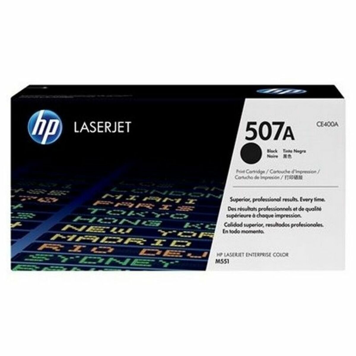 Тонер HP CE400A Тонер Чёрный